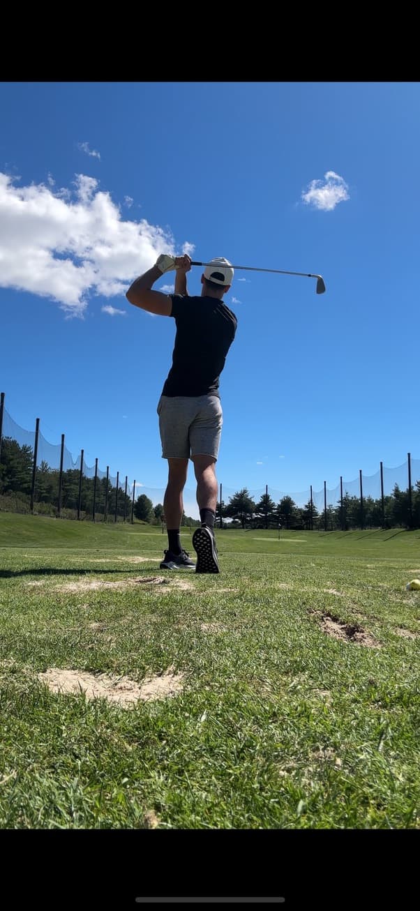 Golfing